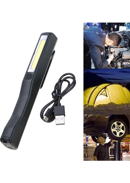 2020 Şarj Edilebilir LED Cob Taşınabilir Kamp Iş Muayene Işığı Lambası El Feneri Manyetik Ev Atölyesi Için Otomobil Kamp Siyah (Yurt Dışından) fiyatları