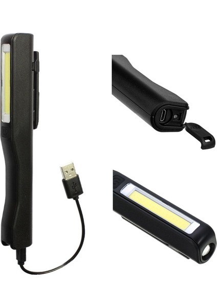 2020 Şarj Edilebilir LED Cob Taşınabilir Kamp Iş Muayene Işığı Lambası El Feneri Manyetik Ev Atölyesi Için Otomobil Kamp Siyah (Yurt Dışından) indirimleri