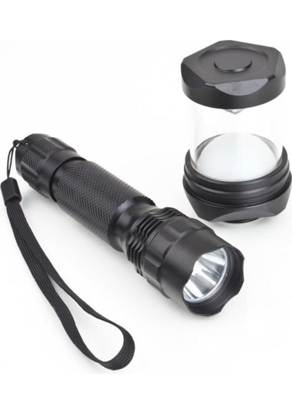 Sıpık Xml Q3 3 Modlu 175 Lümen LED El Feneri Elektrikli Torch CK66 Alüminyum (Yurt Dışından)