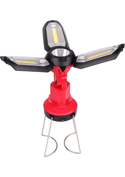 Güçlü LED El Feneri Kamp Yürüyüş Acil Çok Fonksiyonlu Şarj Edilebilir Deforme Edilebilir Aydınlatma Kırmızı (Yurt Dışından) fırsatları