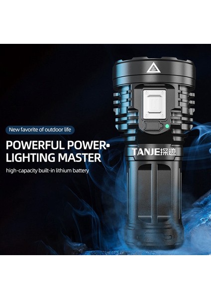 LED El Fenerleri USB Şarj Edilebilir Dış Mekan Mini Taşınabilir Flaş Işığı Vurgulama Aydınlatma Cob LED El Fenerleri Çalışma Işığı (Yurt Dışından) indirimleri