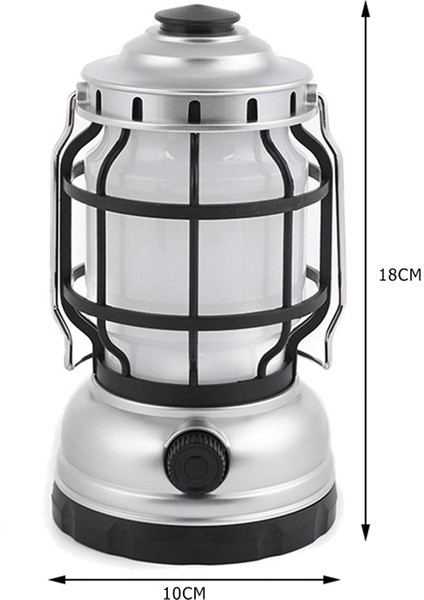 Uzaktan Kumanda Olmadan Retro Taşınabilir Fener Açık Kamp, C (Yurt Dışından) fırsatları