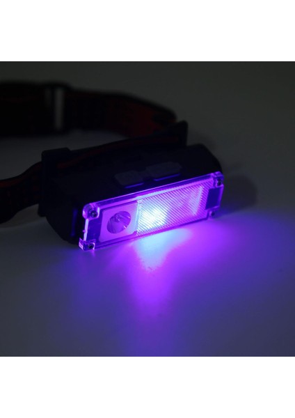 Dış Mekan El Feneri Farları, Şarj Edilebilir 4 Mod Hızlı Şarjlı USB Far, Yürüyüş Için Koşu Için (Yurt Dışından)