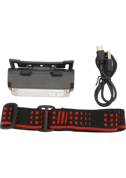 Dış Mekan El Feneri Farları, Şarj Edilebilir 4 Mod Hızlı Şarjlı USB Far, Yürüyüş Için Koşu Için (Yurt Dışından) indirimleri