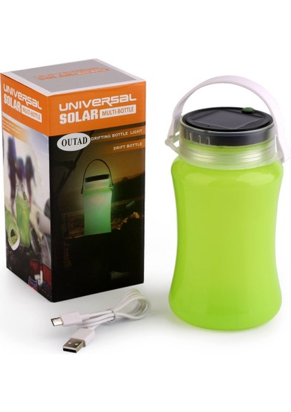 Güneş Paneli Veya USB Kablosu ile Şarj Edilebilir LED Silikon Fener (Yurt Dışından) fiyatları