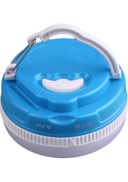 Te Taşınabilir LED Açık Kamp Işık Yürüyüş Çadır Lambası Gece Balıkçılık Işık (Yurt Dışından)