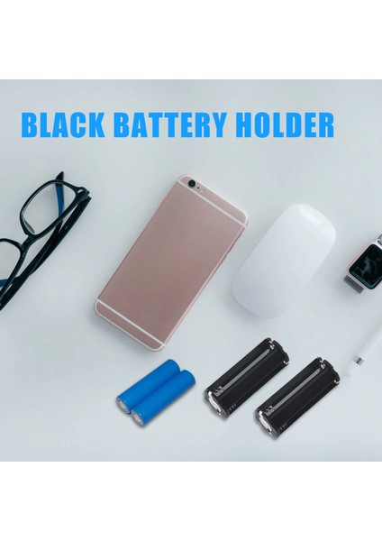 3 x 1.5V Aaa Piller El Feneri Torch Için 2 Adet Siyah Tutucu (Yurt Dışından) modelleri