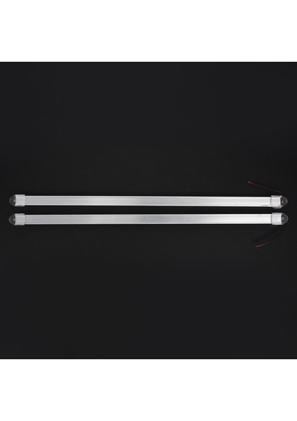 12 Adet Alüminyum Alaşımlı Sert LED Şerit Çubuk Işık Su Geçirmez 12V 50CM Beyaz (Yurt Dışından) modelleri