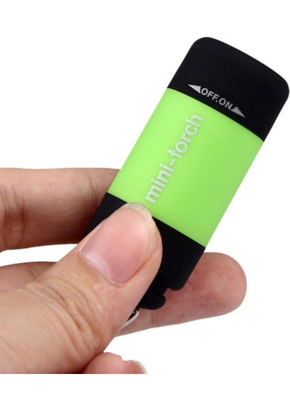 Yfashion Taşınabilir Ni El Feneri USB Şarj Edilebilir Güçlü Işık Su Geçirmez Küçük El Feneri (Yurt Dışından)