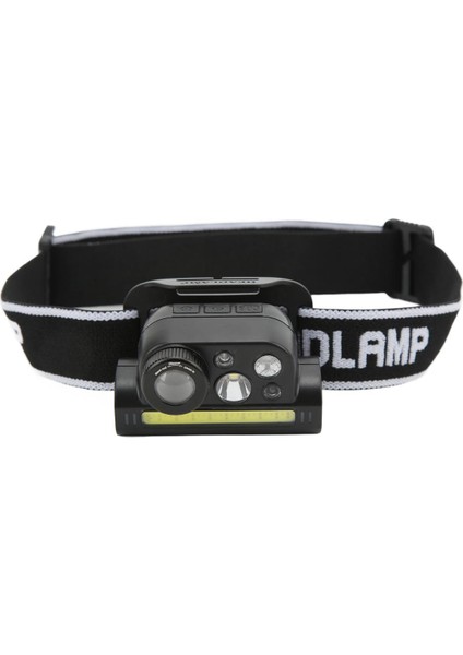 Şarj Edilebilir Indüksiyon Far, Hareket Algılamalı Far, Otomatik Tamir Için Kamp Için Ayarlanabilir Kafa Bandı ile Rahat Fit Tip C Şarj (Yurt Dışından)