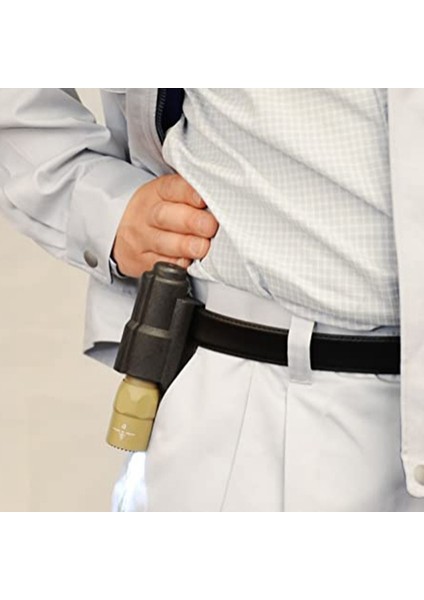 Sağlam El Feneri Kese Tutucu Koruyucu Aksesuarlar Taşıma Yürüyüş Kamp Açık Ayarlanabilir Kemer Kılıfı (Yurt Dışından) fırsatları