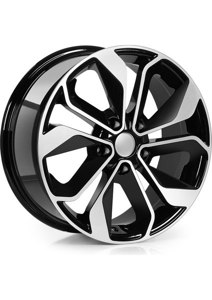 EMR-W702-01 7.5X17" -4X100 ET45 67,1 Black Diamond Jant (4 Adet)