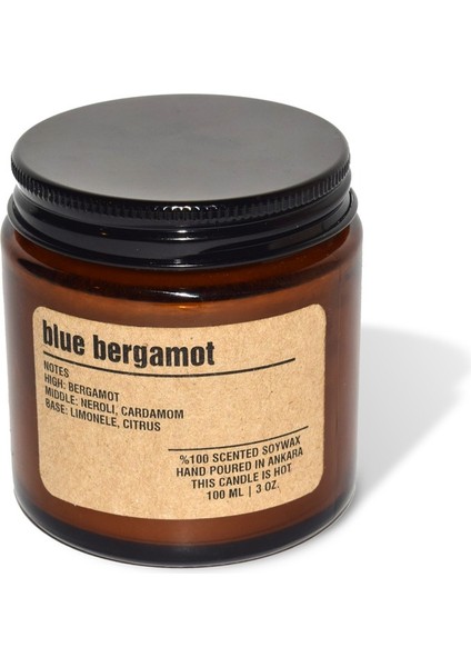 : Kokulu Soya Mum : 200 gr : Blue Bergamot
