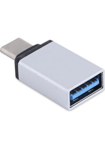 Vivo Y16 Uyumlu Otg Type-C To USB 3.0 Çevirici Dönüştürücü