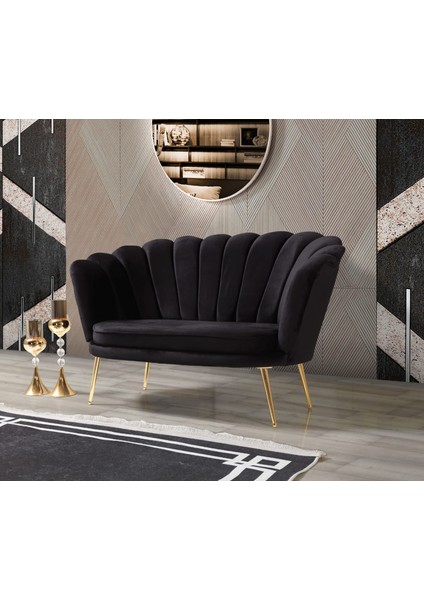 Inci Siyah Kollu Çayseti Koltuk Takımı modelleri