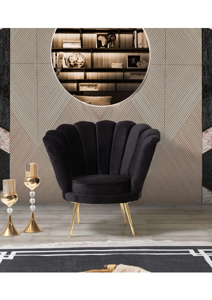 Inci Siyah Kollu Çayseti Koltuk Takımı fırsatları