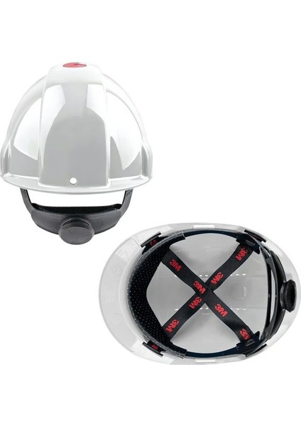 Havalandırmalı Vidalı Beyaz Baret modelleri