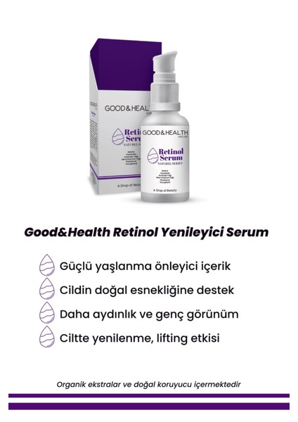 Good&health Retinol Serum 30 ml