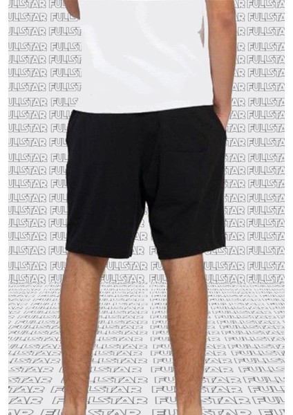 Shorts Club Swoosh Jersey Unisex Yazlık Ince %100 Pamuklu Şort Siyah