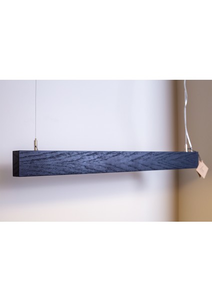 Box Modern Ahşap Aydınlatma - Minimal LED Sarkıt Avize (El Yapımı)