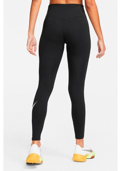 One Performance Dance Leggings Dri-Fit Toparlayıcı Iç Cepli Siyah Tayt