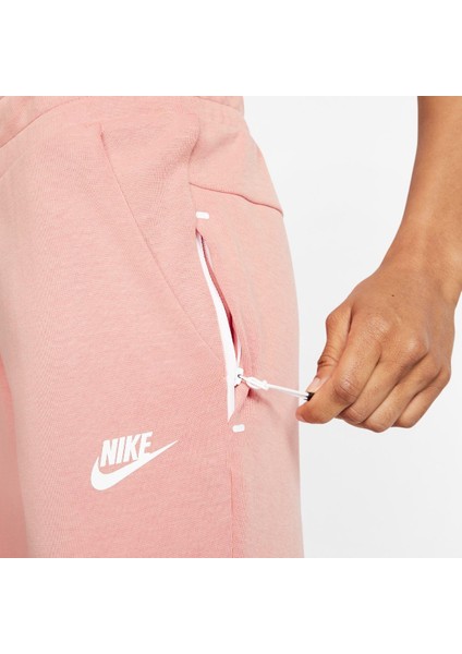 Sportwear Tech Fleece Pink Trousers Pembe Eşofman Altı modelleri
