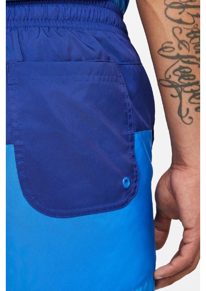 Sportswear City Edition Woven Novelty Erkek Şort - Mavi modelleri