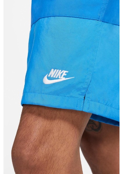 Sportswear City Edition Woven Novelty Erkek Şort - Mavi indirimleri