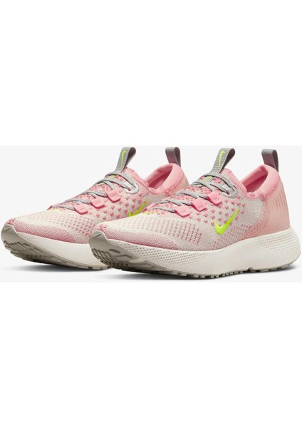 React Escape Run Flyknit Walk Runnig Shoes Yürüyüş Koşu Ayakkabısı Pembe Pudra