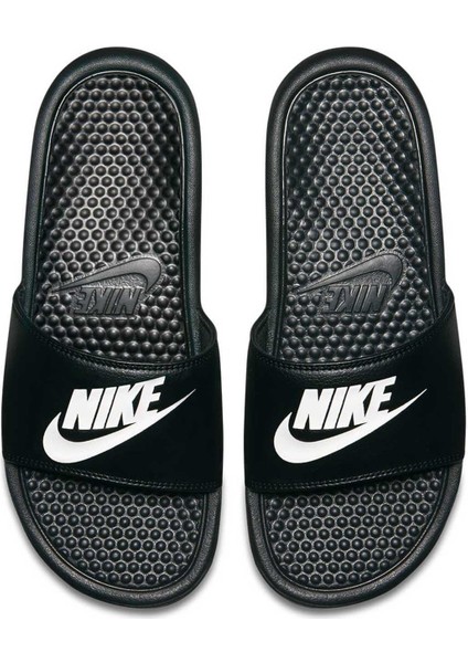 Futura Benassi Slide Black Unisex Siyah Terlik Tek Bantlı