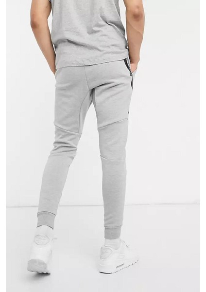 Tech Fleece Joggers In Grey Erkek Eşofman Altı Dar Kesim Gri