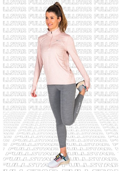 One Diamond Shine 7/8 Leggins 2 Cepli Yapay Elmaslı Toparlayıcı Tayt Gri