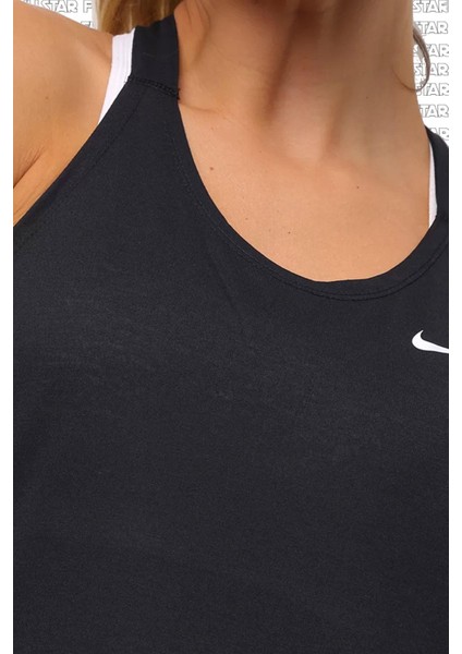 Training Victory Dri Fit Tank Black Siyah Spor Atlet
