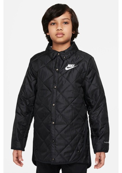 Sportswear Kids Synthetic Fill Therma Fit Jacket Ince Uzun Unisex Ceket