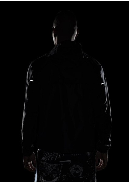 Windrunner Running Full Zip Jacket Reflective Kapüşonlu Erkek Ceket indirimleri