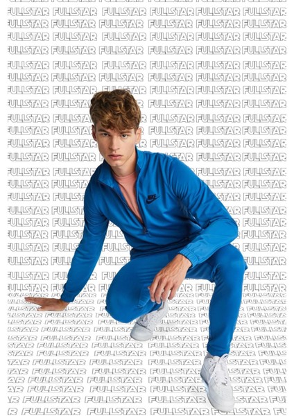Sportswear Classic Track Suit 1/2 Zip Blue Yarım Fermuarlı Eşofman Takımı fiyatları