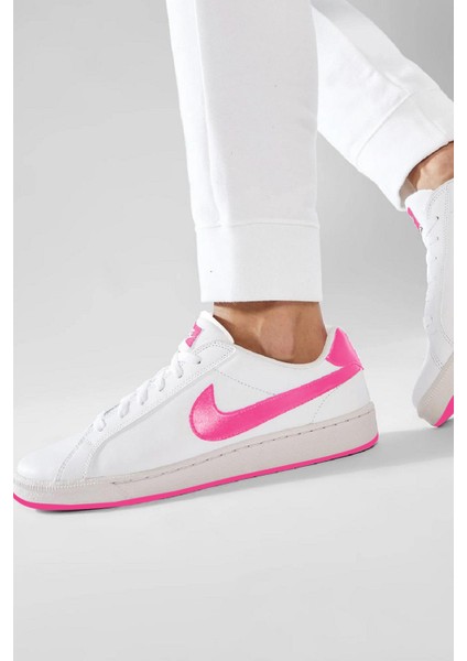 Court Vintage Majestic Leather Sneaker Gerçek Deri Beyaz Sneaker