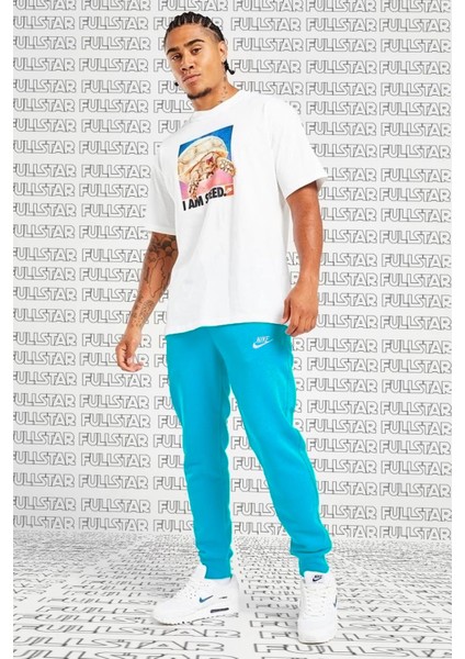Club Fleece Sweat Pant Şardonlu Pamuklu Eşofman Altı Açık Mavi fiyatları
