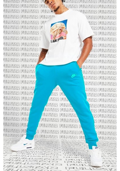 Club Fleece Sweat Pant Şardonlu Pamuklu Eşofman Altı Açık Mavi fırsatları