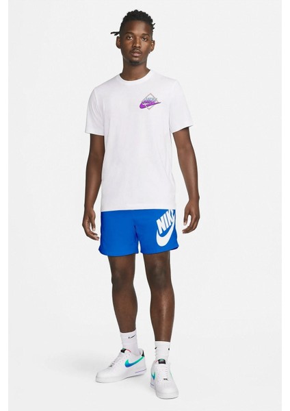 Sportswear Lacivert File Astarlı Dokuma Şort indirimleri