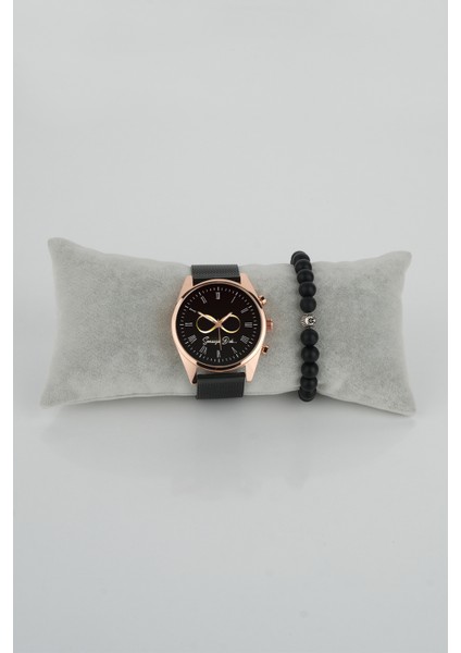 Sevgili Saati Sonsuza Dek Sonsuzluk Tasarım Romen Rakam Erkek Kol Saati Bileklik Hediye