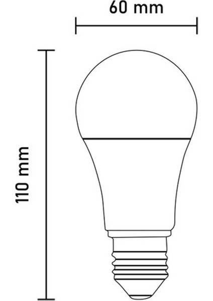 5 Adet 9W Beyaz LED Ampul Helios Opto