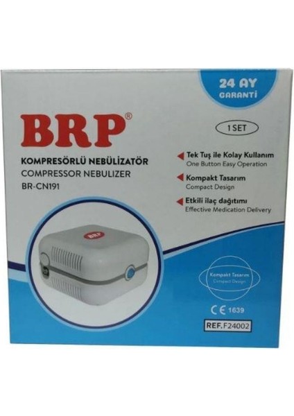 Brp - Nebülizatör Kompresörlü REF:BR-CN191