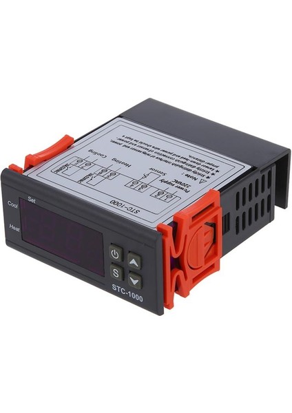 220V Dijital STC-1000 Sıcaklık Kontrol Cihazı Termostat Regülatörü + Sensör Probu (Yurt Dışından)