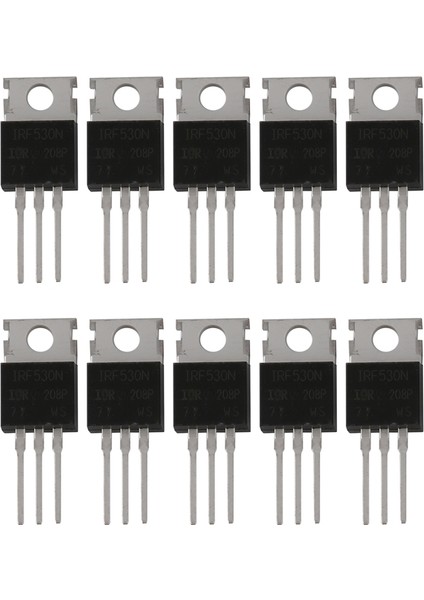 50 Adet 10 Tip Irf Serisi Mosfet Transistörler Çeşitler Kiti, IRFZ44/510/520/530/540/640/740/840/3205/9540 Dahil (Yurt Dışından) fırsatları