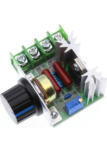 Ac 220V 2000W Scr Voltaj Regülatörü Karartma Dimmerler Hız Kontrol Termostatı (Yurt Dışından)