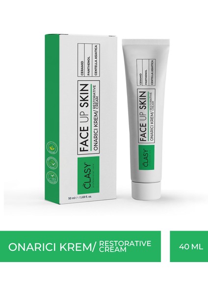 Clasy Care Faceupskin Onarıcı Krem 40 ml Restorative Cream 40 ml