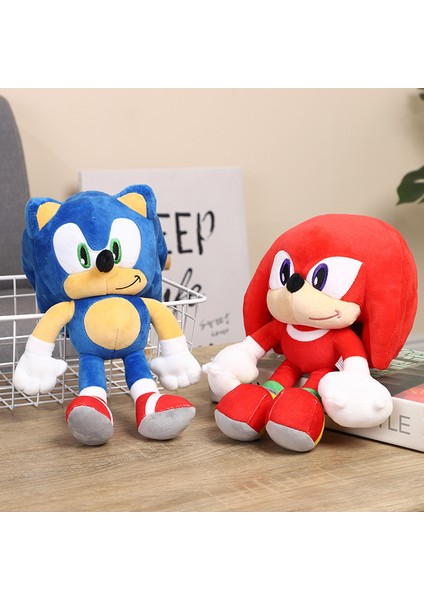 Sonic The Hedgehog Süper Sonic Fare Peluş Bebek Süper Kuyrukları Süper Sony Oyun Oyuncak (Yurt Dışından)