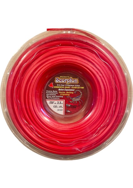 Scorpion Fgd Scorpion 3 Köşeli Misina Motorlu Tırpan 3mm 41MT 0193