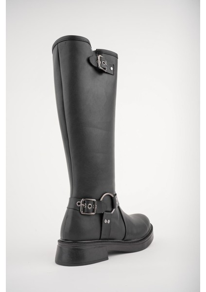 Gisele Garantili Fermuarlı Kemer Detaylı Kadın Kışlık Çizme indirimleri